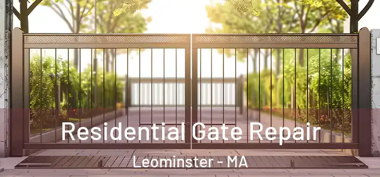  Residential Gate Repair Leominster - MA